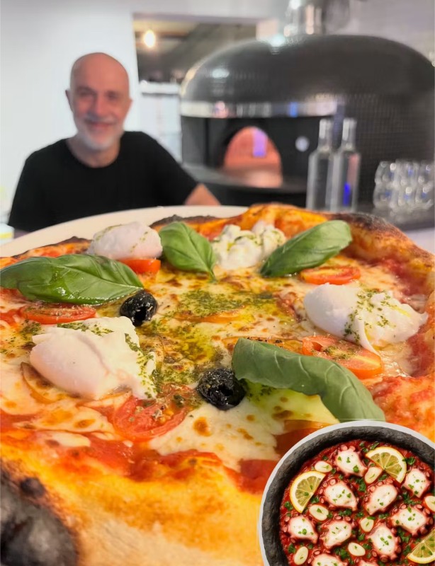 Les véritables pizzas napolitaines cuisson minute ! 