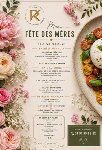Un restaurant pour fêter la fête des mères en mai 2026 en terrasse