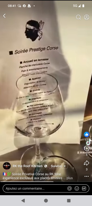 Ou manger Corse à Marseille? Réserver votre soirée privative u RK