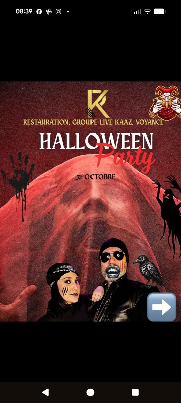 Soirée spéciale Halloween dans votre restaurant à Marseille : 2 soirées dansantes de folie!!! 